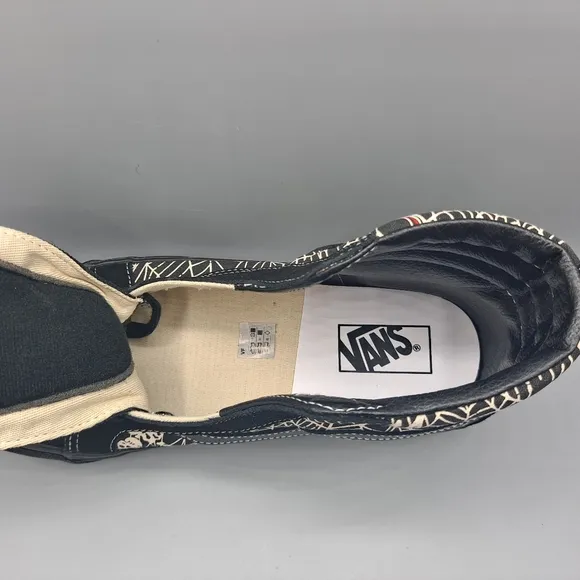 New Vans SK8-Hi Top 38 DX Anaheim Factory OG Black Suede Spiderweb Men's 8.5