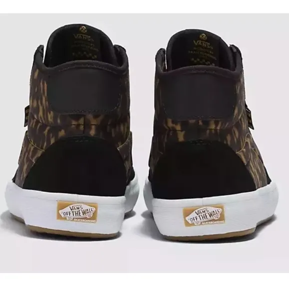 NEW VANS The Lizzie Sneaker Tortoise Shell Unisex MEN 11 WOMEN 12.5 Brown Black
