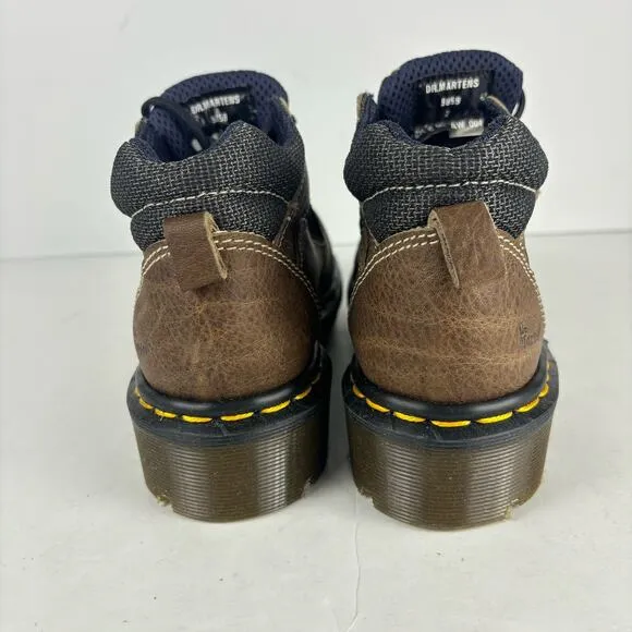 new vintage dr martens womens smoke chunky boots grunge streetwear womens size 5