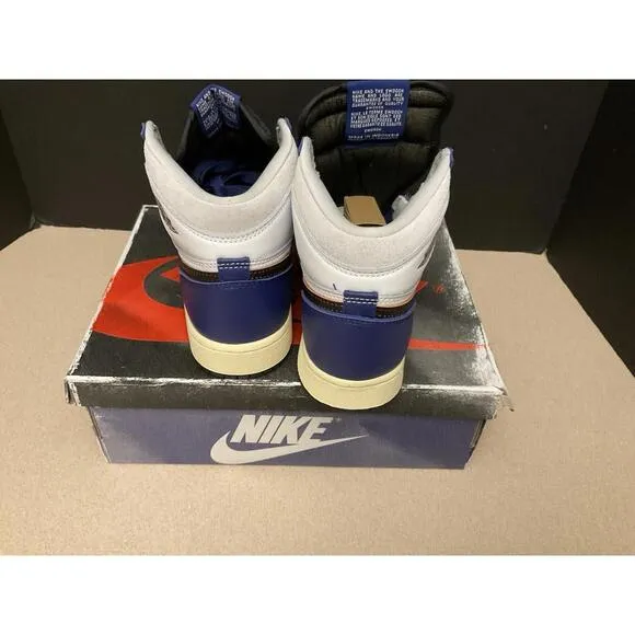 New! Youth Nike Air Jordan 1 Retro High OG Rare Air DZ5485-100 Shoes. Size 4Y.