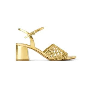 New: Zara Braided Chunky Heel Sandal al a Rouje Paris. Size 40