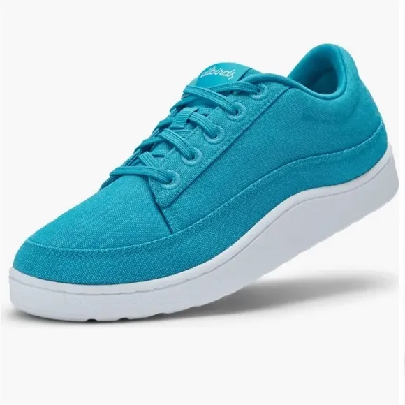 NIB Allbirds Size W8 Shoes Canvas Pacer Thrive Teal