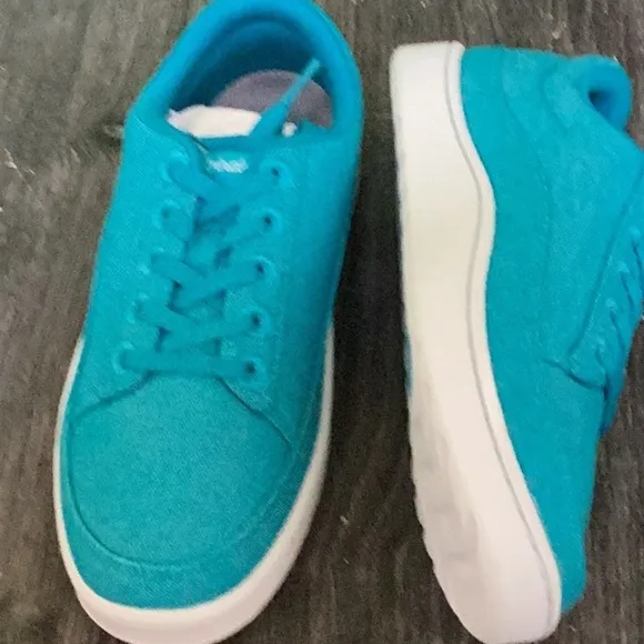 NIB Allbirds Size W8 Shoes Canvas Pacer Thrive Teal