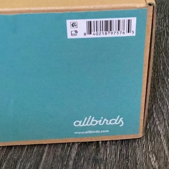 NIB Allbirds Size W8 Shoes Canvas Pacer Thrive Teal