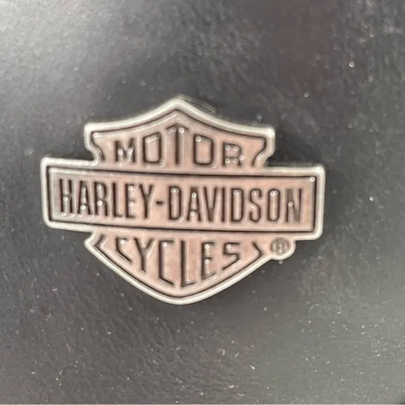 NIB! Harley Davidson Men’s Hannon Black Leather Zipper Motorcycle Boot- Size 8.5