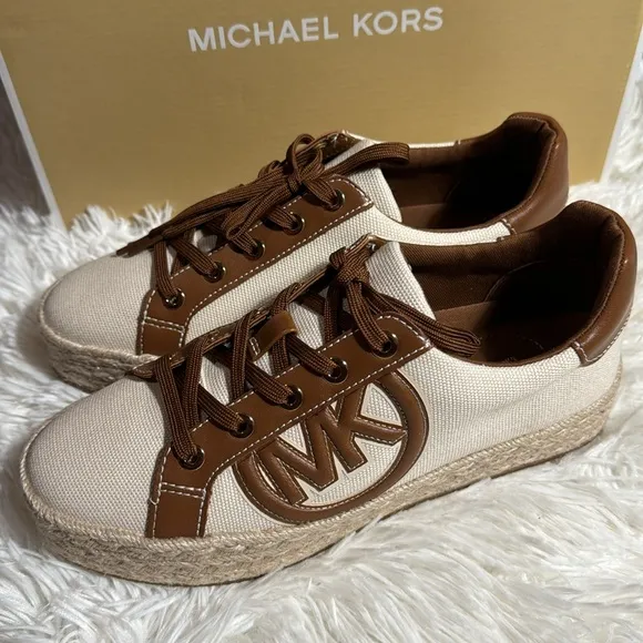 NIB Michael kors women’s poppy fashion espadrille shoes