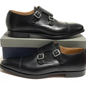 NIB Peal &amp; Co 8.5 D Mono Strap Dress Shoes Mens Leather Brooks Bros