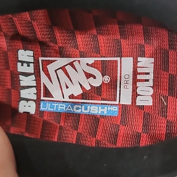 NIB Van's Baker Dollin Pro Skateboard Shoes