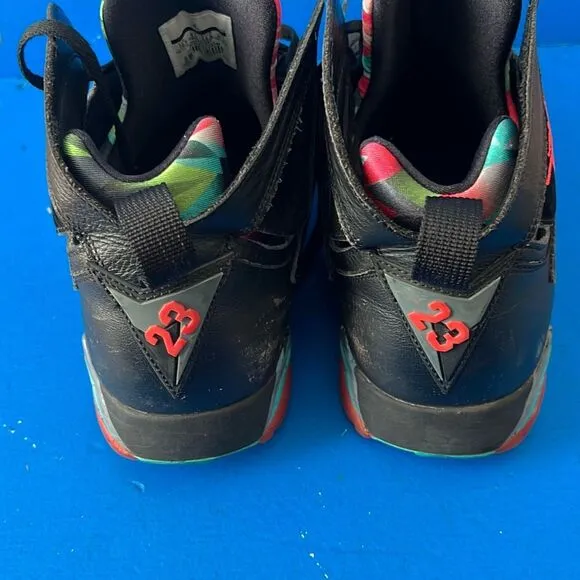 Nike 705350 007 Mens Air Jordan 7 Retro Barcelona Nights Basketball Shoes Sz 10.