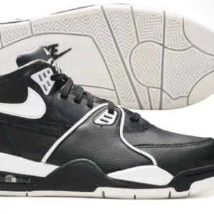 Nike Air Flight 89' Black White Mens Retro Basketball Shoes Size 10.5 CU4833 015