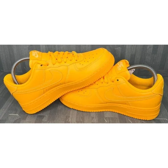 Nike Air Force 1 '07 Laser Orange Sneaker Women's Size 7 HJ7324-845