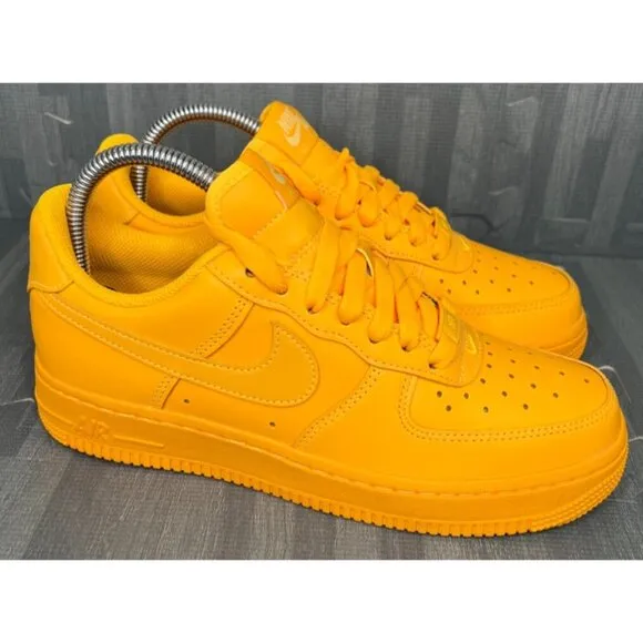 Nike Air Force 1 '07 Laser Orange Sneaker Women's Size 7 HJ7324-845