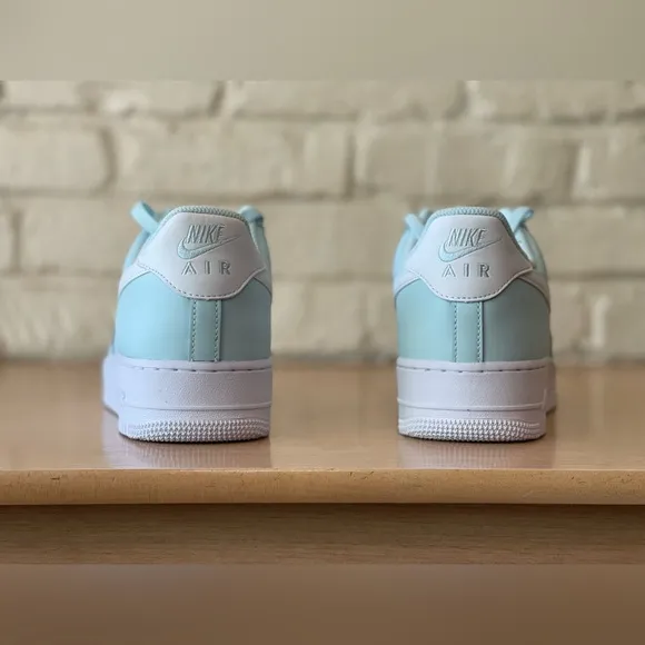 Nike Air Force 1 '07 Low Retro Glacier Blue White Shoes FJ4146-400 Men Size 13