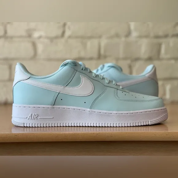 Nike Air Force 1 '07 Low Retro Glacier Blue White Shoes FJ4146-400 Men Size 13
