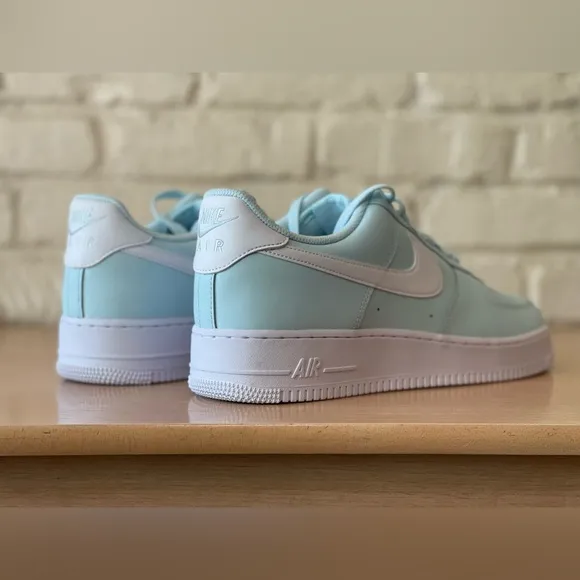 Nike Air Force 1 '07 Low Retro Glacier Blue White Shoes FJ4146-400 Men Size 13