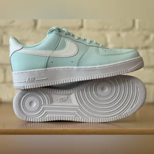 Nike Air Force 1 '07 Low Retro Glacier Blue White Shoes FJ4146-400 Men Size 13
