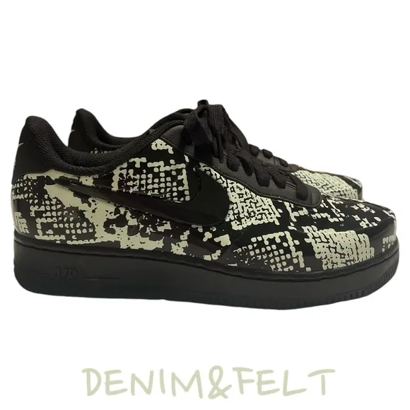 Nike Air Force 1 Foamposite Pro Cup Mens Shoes | ‘Glow Snakeskin’ | NEW/NWOB!
