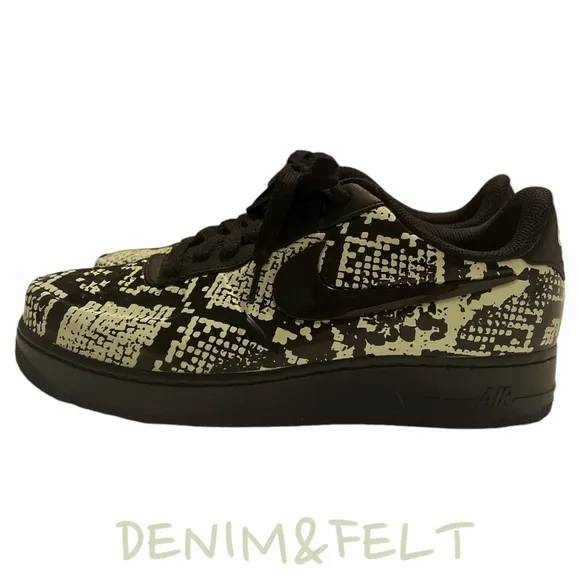 Nike Air Force 1 Foamposite Pro Cup Mens Shoes | ‘Glow Snakeskin’ | NEW/NWOB!