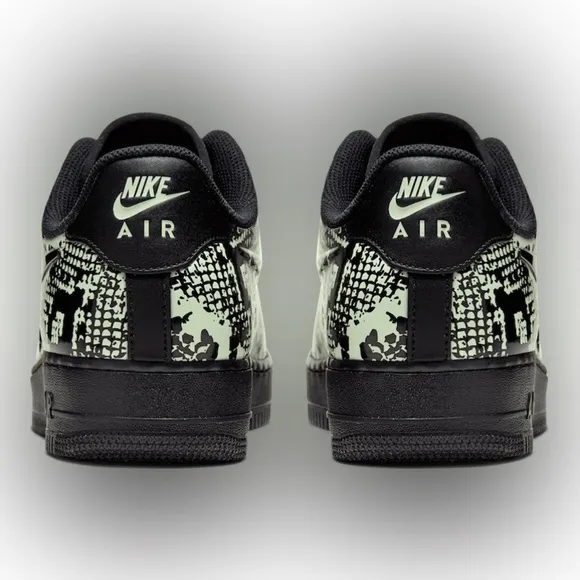 Nike Air Force 1 Foamposite Pro Cup Mens Shoes | ‘Glow Snakeskin’ | NEW/NWOB!