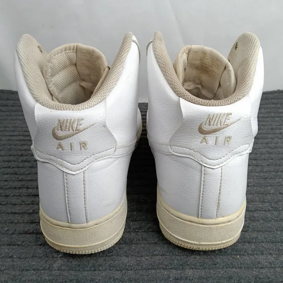 Nike Air Force 1 Men Hi Triple White Sneakers
