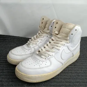 Nike Air Force 1 Men Hi Triple White Sneakers