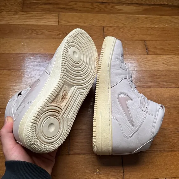 Nike Air Force 1 Mid Retro PRM Silt Red Sail Sneakers
