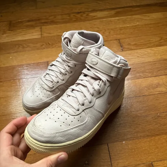 Nike Air Force 1 Mid Retro PRM Silt Red Sail Sneakers