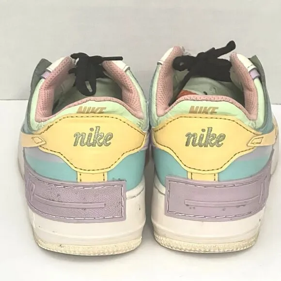 NIKE Air Force 1 Shadow Sneakers Womens Sz 5.5 Activewear Sportswear Athleisure