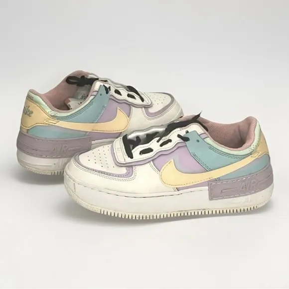 NIKE Air Force 1 Shadow Sneakers Womens Sz 5.5 Activewear Sportswear Athleisure