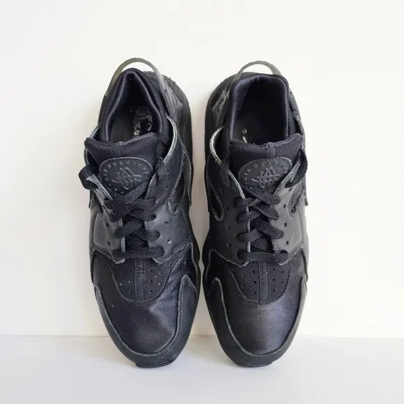 Nike Air Huarache Triple Black - 2021 Release Sneakers Women’s 10 Running Shoes