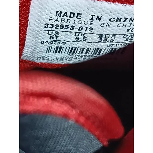 Nike Air Jordan 1 Retro Hall of Fame Shoes Kids Size Youth 6