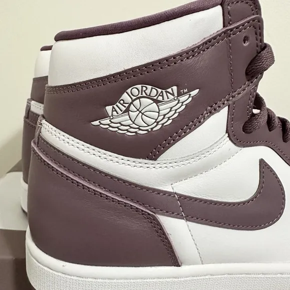 Nike Air Jordan 1 Retro High OG Shoes White Sky J Mauve DZ5485-105 Men's Sz 11