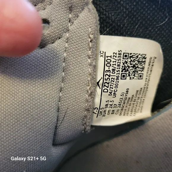 Nike Air Jordan 1 Retro High OG 'Twist 2.0' Medium Grey 7.5