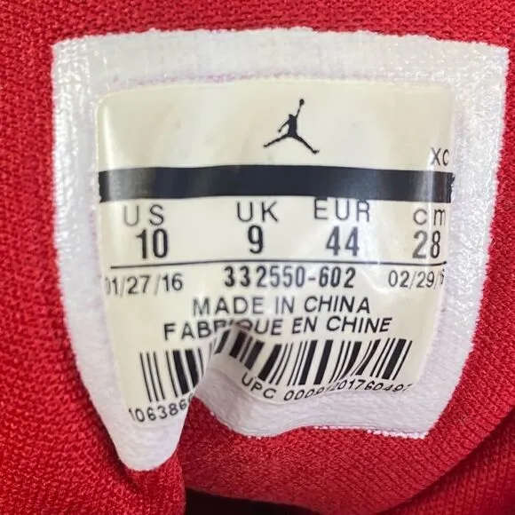 Nike Air Jordan 1 Retro High “Silver Medal” sneaker shoes mens size  10