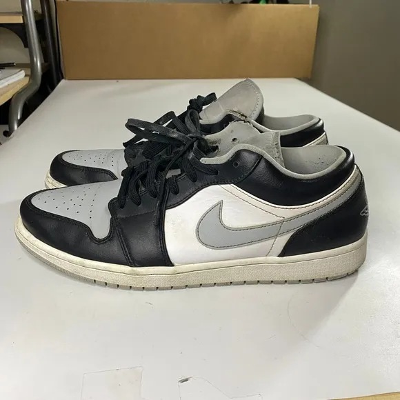 NIKE AIR JORDAN 1 RETRO LOW SMOKE GREY Sneakers Shoes 13