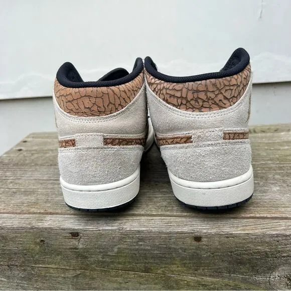 Nike Air Jordan 1 Retro Mid SE Brown Elephant dz4129-102 8.5