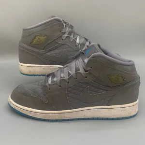 Nike Air Jordan 1 Retro Path GS &quot;Cool Grey&quot; Size 7 Youth Sneakers