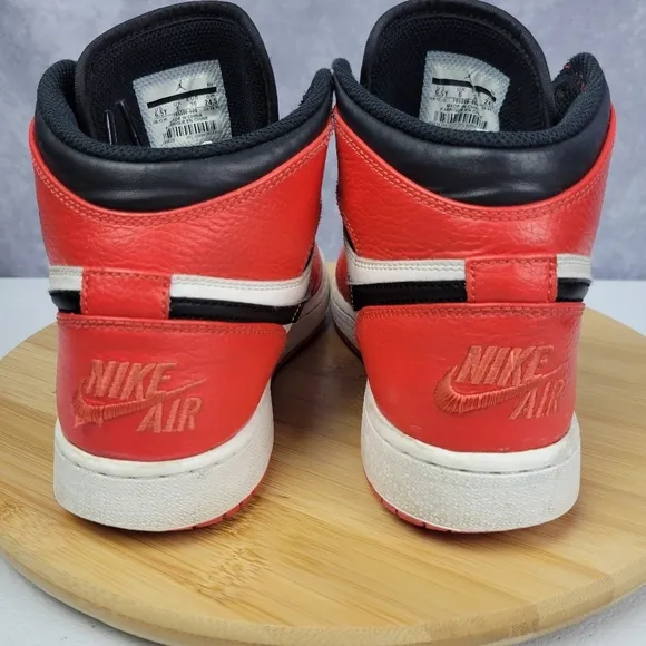 Nike Air Jordan 1 Retro Rare Air Max  Orange Shoes Size 6.5 Y