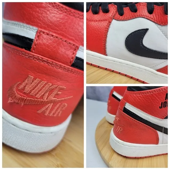 Nike Air Jordan 1 Retro Rare Air Max  Orange Shoes Size 6.5 Y