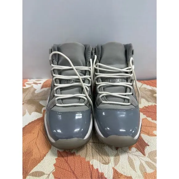 Nike Air Jordan 11 XI Retro GS Size 4.5Y Cool Grey 378038-001 Women's Size 6