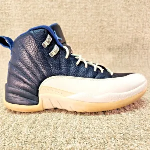 Nike Air Jordan 12 Retro Mens Size 8 Obsidian High Top Shoes 2012 Vintage
