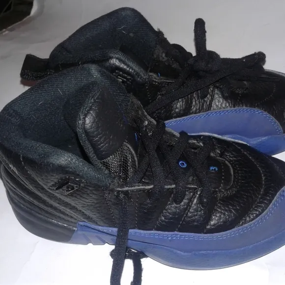 Nike Air Jordan 12 Retro PS 'Game Royal' 151186-014 Youth Size 11C Blue/Black