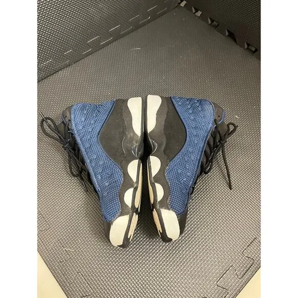 Nike Air Jordan 13 Retro Blue Boys‎ Size 5Y Athletic Shoes Sneakers 884129-400