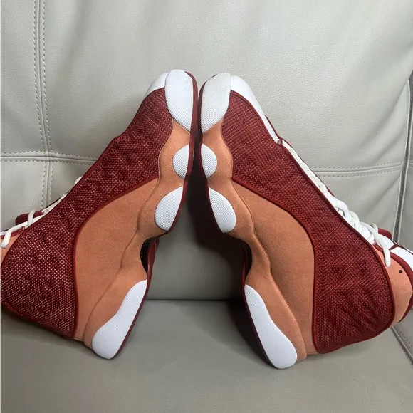 Nike Air Jordan 13 Retro Dune Red Terra Blush Sneakers Mens Size 9 NEW