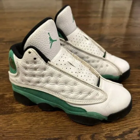 Nike Air Jordan 13‎ Retro GS Lucky Green Shoe DB6536-113 Size 4Y
