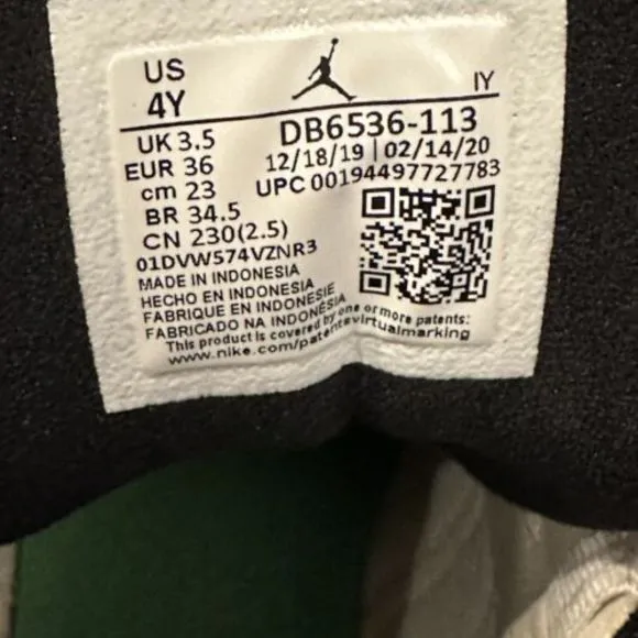 Nike Air Jordan 13‎ Retro GS Lucky Green Shoe DB6536-113 Size 4Y