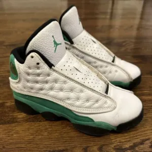 Nike Air Jordan 13‎ Retro GS Lucky Green Shoe DB6536-113 Size 4Y