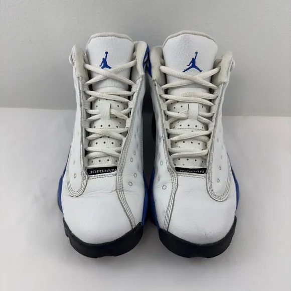 Nike Air Jordan 13 Retro ‘Hyper Royal’ white shoes