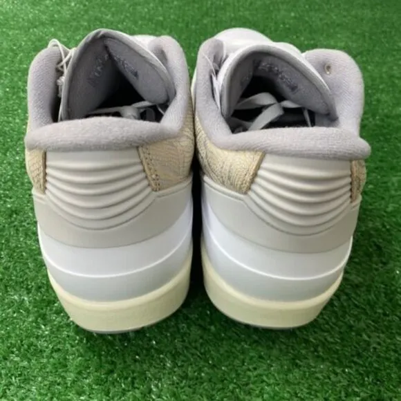 Nike Air Jordan 2 Retro Low Mens Sportswear Shoes White DV9956-100 VNDS Size 12