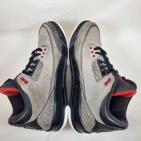 Nike Air Jordan 3 Retro Stealth Size 10 2011 Jumpman 136064-003